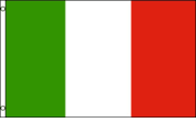 Italy 3x5 Nylon Flag - Imported