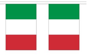 Italy String Flag Bunting