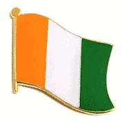 Ivory Coast (Cote d'Ivoire) Lapel Pin - Single