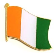 Ivory Coast (Cote d'Ivoire) Lapel Pin - Single