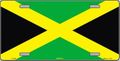 Jamaica Flag License Plate