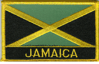 Jamaica Flag Patch with Name