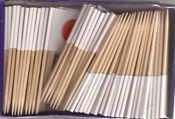 Japan Flag Toothpicks