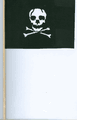 Jolly Roger 4"x6" Miniature Cotton Flags