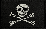 Jolly Roger Flag Patch