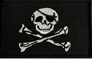 Jolly Roger Flag Patch