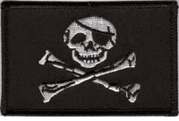 Jolly Roger Flag Patches