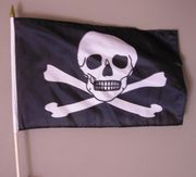 Jolly Roger Flags 12"x18" 
