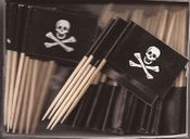 Jolly Roger Pirate Flag Toothpicks 