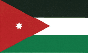 Jordan Flag Decal Sticker