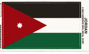 Jordan Flag Decals