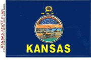 Kansas Flag Decal Stickers