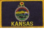 Kansas Flag Patch