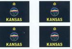 Kansas Flag Stickers