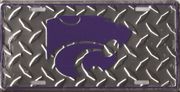 Kansas State Diamond License Plate