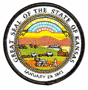 Kansas State Seal Patch