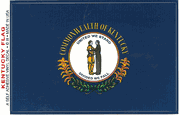 Kentucky Flag Decal Stickers
