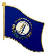 Kentucky Flag Lapel Pin - Single