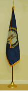 Kentucky State Indoor Flag Set