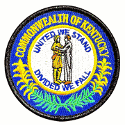 Kentucky State Seal Patch