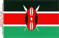 Kenya Flag Decal Stickers