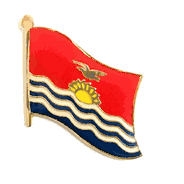 Kiribati Flag Lapel Pin - Single