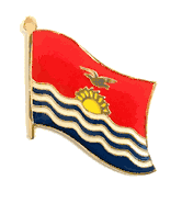 Kiribati Flag Lapel Pin - Single