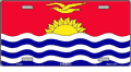 Kiribati Flag License Plate