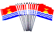 Kiribati 4"x6" Polyester - 12 Per Pack