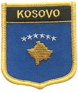 Kosovo Flag Shield Patch