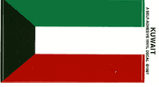 Kuwait Flag Decal Sticker