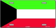 Kuwait Flag License Plate