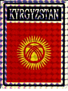 Kyrgyzstan Vinyl Reflective Decal