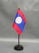 Laos Miniature Flag