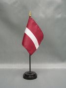 Latvia Miniature Flag