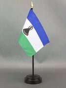 Lesotho Miniature Flag