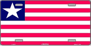 Liberia Flag License Plate