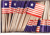Liberia Flag Toothpicks