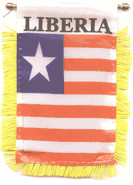 Liberia Mini Window Banner