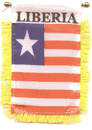 Liberia Mini Window Banner
