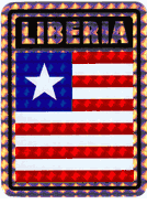 Liberia Vinyl Reflective Decal