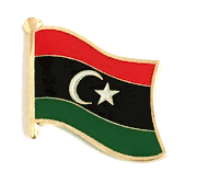 Libya Flag Lapel Pin - Single