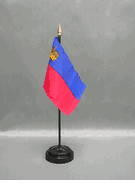 Liechtenstein Miniature Flag