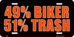 49% Biker 51% Trash