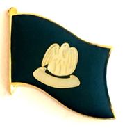 Louisiana Flag lapel Pin - Single