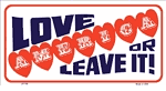 Love America or Leave It