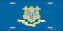 Connecticut Flag License Plate