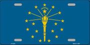 Indiana Flag License Plate