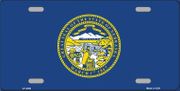 Nebraska Flag License Plate