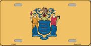 New Jersey Flag License Plate